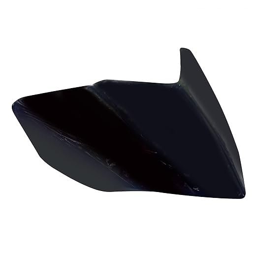 Zombieeast Windshield Front Headlight Visor Bike Wind Deflectors Windscreen Glass Black Protector Superior PC Plastic for Bajaj Pulsar 135 LS