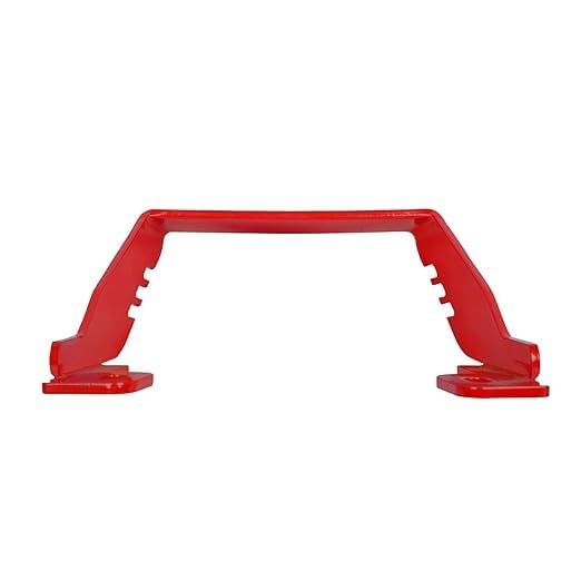 Zombieeast MT 15 Grab Handle BackRest | Tail Support Grab Handle for MT15 | MT 15 V1 V2 New Metal Grab Handle (Red)