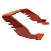 Zombieeast MT 15 Grab Handle BackRest | Tail Support Grab Handle for MT15 | MT 15 New Metal Grab Handle (Orange)