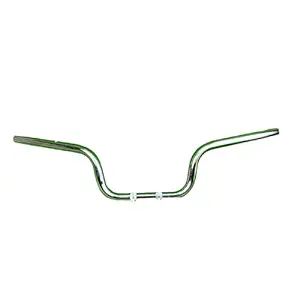Zombieeast Bike Universal Customized Handlebar/Handle Bar Pipe/Rod Chrome/Silver Compatible with Hero Splendor