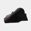 Zombieeast Windshield Front Headlight Visor Bike Wind Deflectors Windscreen Glass Black Protector Superior PC Plastic for Pulsar RS 200