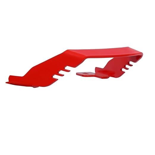 Zombieeast MT 15 Grab Handle BackRest | Tail Support Grab Handle for MT15 | MT 15 V1 V2 New Metal Grab Handle (Red)