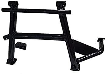 Zombieeast Good solution for outdoor parking. Centerstand helps to avoid motorcycle side stand scuff marks on ceramic tile.Rugged and extremely durable,This Sleek Support Back Rest Will Ensure Safety and Comfort of Your Passenger, & also enhances the look of your Scotty Zombieeast Premium Center Stand and Pillion Backrest With Heavy Foot rest/footrest Compatible for Ola S1 / S1 Pro Electric Black (Combo Pack)