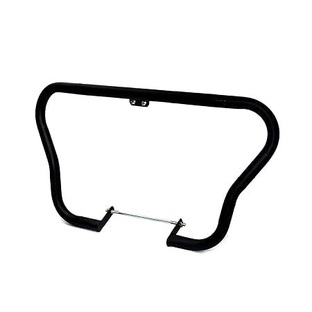 Zombieeast Bike Bullet Heavy Safty Proctector Leg Crush Guard Front Leg Guard Tied Black Compatible for Royal Enfield Thunderbird 350(Meteor and Reborn)