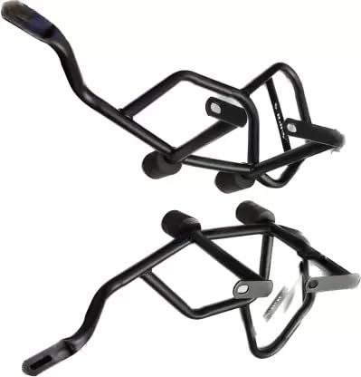 Zombieeast Heavy Duty Leg Crash Guard Engine Rider Printed Frame Metal Crash Guard with 4 Slider for TVS Raider
