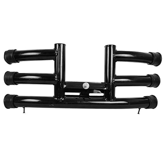 Zombieeast Heavy duty customized strong leg guard crash protector are very good in appearance and also in style, Its different design gives a different look to your bike, Stylist leg guard enhances your bike style, Leg guard scratches and also protect your feet, Heavy duty and strong leg guard, It is made of steel and more durable, Best Quality Product for Custom Fit as Per Bike Model Durable, Easy to fits.