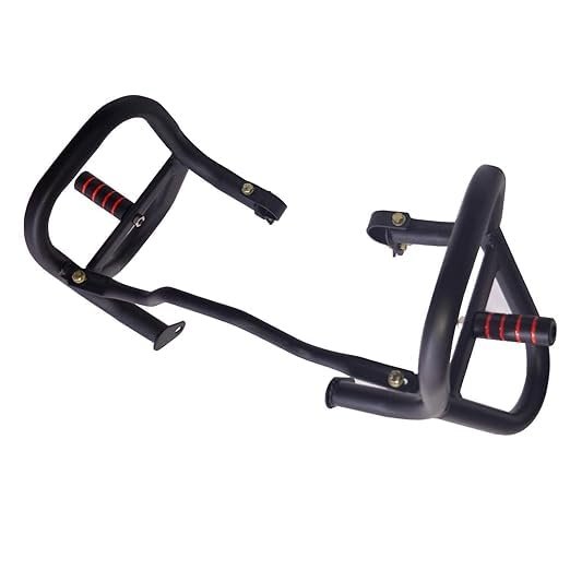 Zombieeast Heavy Duty Metal JAWA Perak Edge Engine Guard/Leg Guard for All JAWA Bike Models