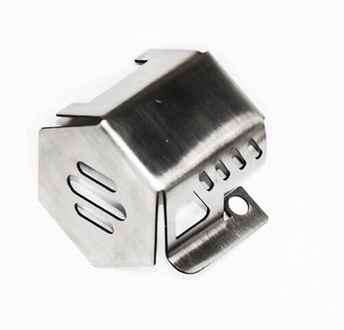 Zombieeast Rear Brake Oil Container Guard Compatible with RE Himalayan (Chrome)