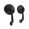 Zombieeast Handle Bar End Round Mirror For Royal Enfiled Classic 350 Classic 500 Standard 350 Hunter 350 Meteor 350 Super Meteor 650 Reborn Classic 350 Himalayan 411 Scram 411 Electra 350