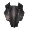 Zombieeast Windshield Front Headlight Visor Bike Wind Deflectors Windscreen Glass Black Protector Superior PC Plastic for MT-15
