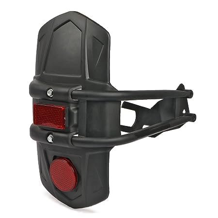 Zombieeast Improved Safety By protecting your bike's rear wheel and frame, this tyre hugger helps improve your safety on the road, reducing the risk of accidents caused by debris and dirt flying up from the road.Durable and Reliable Crafted with high-quality materials, this tyre hugger is built to last, providing long-lasting protection against dirt, mud, and debris.