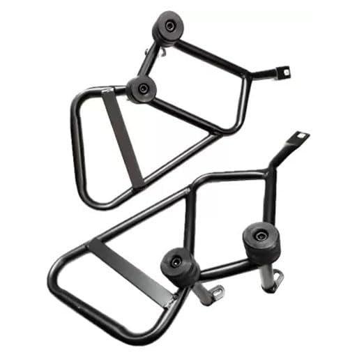 Zombieeast Heavy Duty Bike Frame Slider Bike Crash Guard Black for Bajaj Pulsar N250