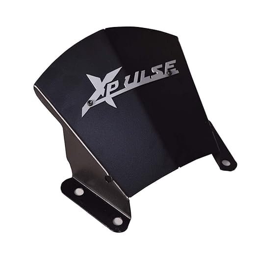Zombieeast Premium Quality Hero Xpulse 200 4v Visor All Model protector made in high grade metal and aluminium available and matte black finish.