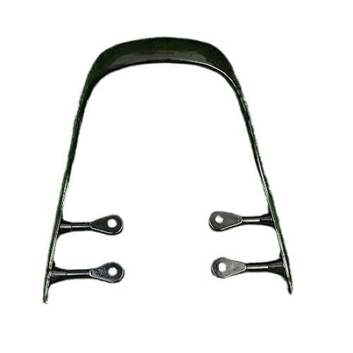 Backrest provides security and comfort to the pillion's back while driving Product Specification Zombieeast Rear Seat Handle Backrest Heavy Metal Body Backrest Black for Hero Splendor Pro Classic Hero Super Splendor