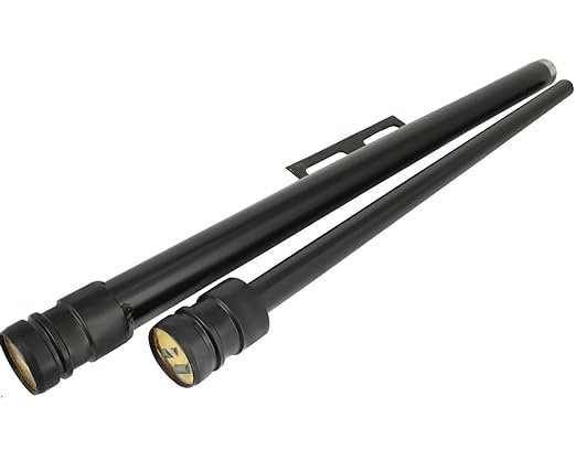 Zombieeast Heavy Double Side Open Rod Leg Guard for Splendor/Splendor Plus/Splendor PRO