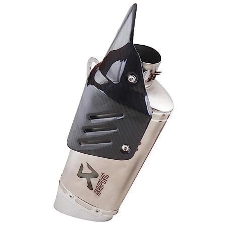 Zombieeast This universal modified muffler fit for dirt bike, street bike, and any other bike with inlet diameter 51mm make exhaust system goes smoothly while the engine getting more powerful exquisite shape with pleasant sounds,easy installation.Universal modified fitment will fit on most all above bike cc example 150 cc,180 cc, 200 cc ,220 cc 250 cc ,650 cc , 750 cc , 1000 cc,Honda,Yamaha,Suzuki and Kaawaasaky,Hero,KTM,Pulsur,TVS.