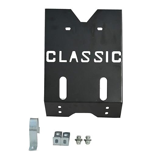 Zombieeast Classic 350 & 500 (All Models) Engine Guard/Bash Plate/Sump Guard Suitable for Royal Enfield Classic