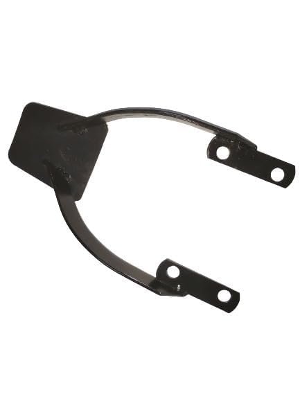 Zombieeast Heavy Metal Body Black Tail Light Support Carrier Heavy Duty Guard for Splendor Plus & Pro Bs-4