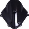 Zombieeast Windshield Front Headlight Visor Bike Wind Deflectors Windscreen Glass Black Protector Superior PC Plastic for Gixxer SF Double Bubble Visor