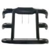 Zombieeast Safety Proctector Leg Crush Guard Front Legguard/Leg Guard 3Rod Black for Honda Shine Bs6