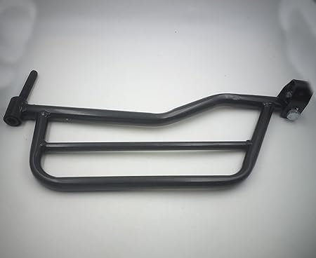 Zombieeast Heavy Metal Lady FootRest Compatible For Tvs Apache RTR 160