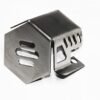 Zombieeast Rear Brake Oil Container Guard Compatible with RE Himalayan (Chrome)