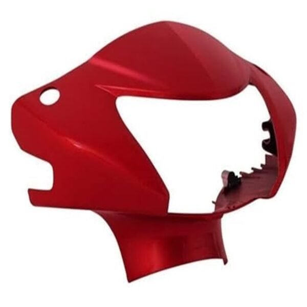 Zombieeast Headlight Visor for TVS Jupiter (Red)