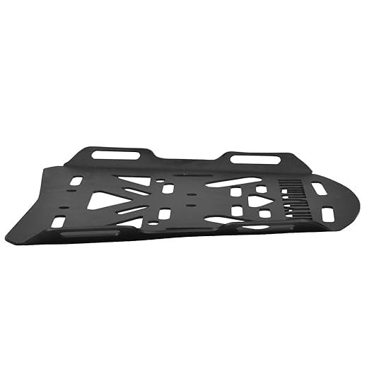 Zombieeast Rear Top Box Base Plate, Sporty Look Luggage Carrier is for RE Himalayan BS4,BS6 All Model adding surface area so that your Bike Doesn’t Sink In Muck Or Sand. Made Of High Quality Which Is Rust Free.