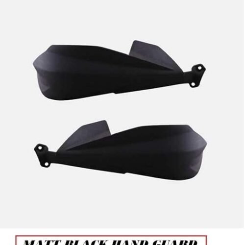 Zombieeast Bike Universal Hand Guard Brake/Clutch Lever Guard Protectors/Wind Deflectors Flexible Matte Black Handlebar Compatible with Royal Enfield Thunderbird 500 Type1