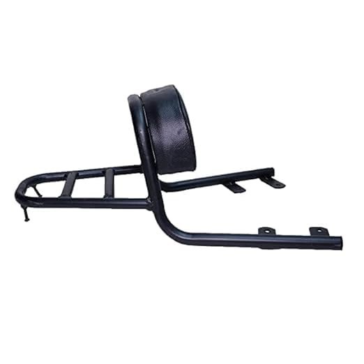 Zombieeast Bike Back Rest Support Pillion Black Features:- Full Backrest Support Pillion Back Cushion Fits as per vehicle make model Enhances overall looks of the vehicle Gives pillion comfortable cushioned back support on long distances Note: Product needs to be installed with the help of professional fitment One stop solution for accessories. Vehicle Compatibility: - Jawa and Jawa Forty two Made with good quality iron metal with non-corrosive coating provides long life and strength to bear help to make pillion rider feel more safe. Backrest help to enhance the sitting experience and protect from back pains and gives upright posture for more comfortable ride. Allows The stylish backrest makes your bike look great and more comfortable and an eye-catcher for everyone. Suitable for Jawa. and Jawa Forty two.