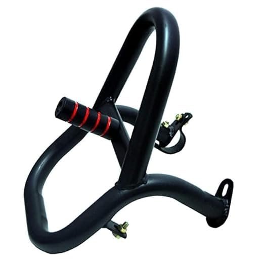 Zombieeast This Fully Covered Leg Guard is Best Replacement of single rod Leg guard,Also Gives The Utmost protection As Compare To Single Rod Leg Guard, Working: This Armour Leg Guard Not Only Protect Your Bike From Sides Also Protect Your Bike Engine & Radiator From Front, In Any Case Of Accidental & Falling Condition.