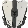 Zombieeast Metal Heavy Duty Visor Windscreen Wind Deflector White Short Visor for Yamaha MT15 MT-15