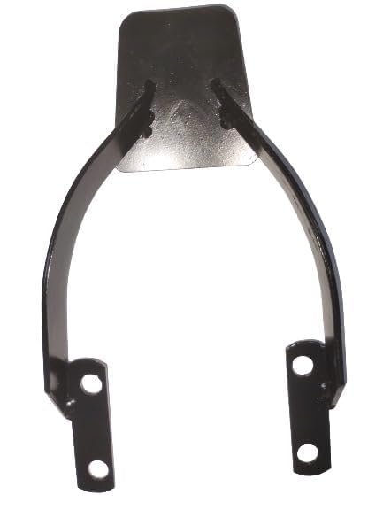Zombieeast Heavy Metal Body Black Tail Light Support Carrier Heavy Duty Guard for Splendor Plus & Pro Bs-4