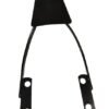 Zombieeast Heavy Metal Body Black Tail Light Support Carrier Heavy Duty Guard for Splendor Plus & Pro Bs-4
