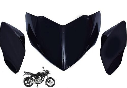Zombieeast Vehicle Compatibility: Bike Pulsar 135 Cc front head light protector made in high grade metal and Lazer cutting available in matte black finish. Guard ensures you don't have to worry about debris damaging your motorcycle while riding. You don't worry about its quality because quality is good. Suitable for Pulsar 135 CC model bike.