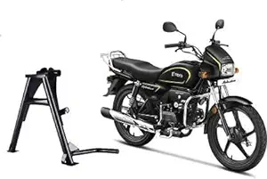 Zombieeast Heavy Duty Main/Centre Stand for Hero Splendor + / Passion + / Passion pro/CD Delux/HF Delux (Stand pin Free)