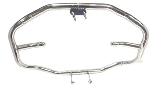 Zombieeast Bullet Leg Guard Heavy duty safety guard-cum- crash protect bar can be fit direct with your royal Enfield bike, which guards from crash gives Sturdy Look. One of the best quality product for custom fit as per bike model durable make. Note: Image shown is for display purpose only product may slightly vary as per bike shape and size.