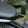 Zombieeast MT 15 Grab Handle BackRest | Tail Support Grab Handle for MT15 | MT 15 V1 V2 New Metal Grab Handle (Black)