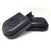 Zombieeast Premium Foot Rest Footpegs Left & Right Compatible for Royal Enfeild Meteor 350 & All New Classic Black