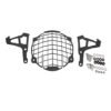 Zombieeast Stainless Steel Headlight Grill Black Model BS4 for Royal Enfiled Himalayan