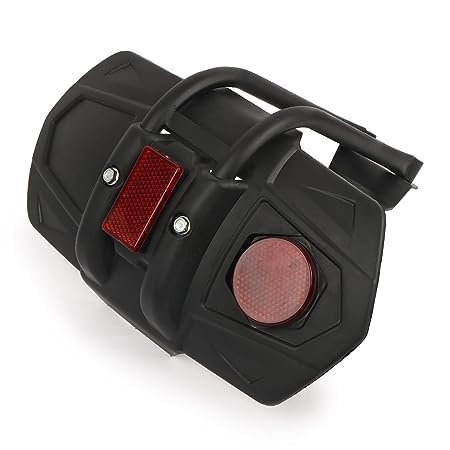 Zombieeast Improved Safety By protecting your bike's rear wheel and frame, this tyre hugger helps improve your safety on the road, reducing the risk of accidents caused by debris and dirt flying up from the road.Durable and Reliable Crafted with high-quality materials, this tyre hugger is built to last, providing long-lasting protection against dirt, mud, and debris.