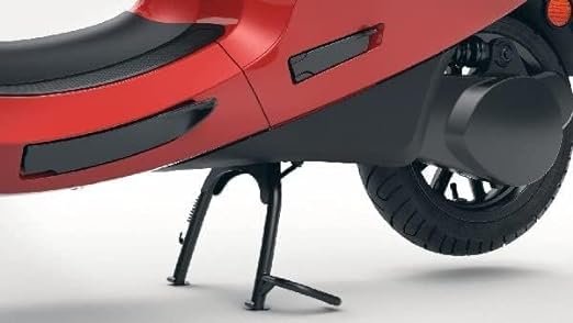 Zombieeast Good solution for outdoor parking. Centerstand helps to avoid motorcycle side stand scuff marks on ceramic tile.Rugged and extremely durable,This Sleek Support Back Rest Will Ensure Safety and Comfort of Your Passenger, & also enhances the look of your Scotty Zombieeast Premium Center Stand and Pillion Backrest With Heavy Foot rest/footrest Compatible for Ola S1 / S1 Pro Electric Black (Combo Pack)
