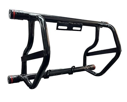 Zombieeast Heavy duty customized strong leg guard crash protector are very good in appearance and also in style, Its different design gives a different look to your bike, Stylist leg guard enhances your bike style, Leg guard avoid scratches and also protect your feet, Heavy duty and strong leg guard, Made with metal for long life and better protection in Leg Guard situations more durable, Best Quality Product for Custom Fit as Per Bike Model Durable, Easy to fits.