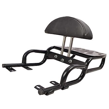 Zombieeast Vehicle Compatibility: - Jawa and Jawa Forty two Made with good quality iron metal with non-corrosive coating provides long life and strength to bear heavy weights It help to make pillion rider feel more safe. Backrest help to enhance the sitting experience and protect from backpains and gives upright posture for more comfortable ride. Allows The stylish backrest makes your bike look great and more comfortable and an eye-catcher for everyone. Suitable for Jawa. and Jawa Forty two.