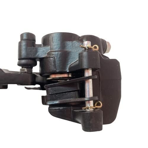 Zombieeast Bike Disc Brake Caliper Assembly Mechanical Brake Calipers Black Compatible with RE Classic 350-500cc, Thunderbird 350-500cc