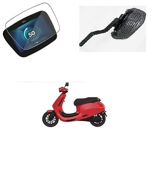 Zombieeast Ola S1 Pro stylish Footrest/Foot rest,Sreen guard Pack of (2) combo