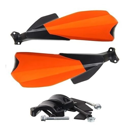 Zombieeast Universal Hand Guard Protector Orange for KTM RC,KTM Duke,Xpulse,Sport Bike All Model