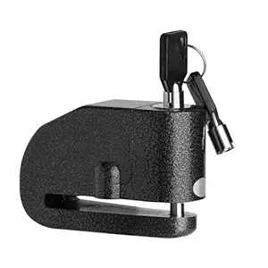 Zombieeast Bike Alarm Disc Lock Anti Theft Disc Brake Wheel Lock with Super Loud Alarm for All Disc Brake Wheel Motorcycle e-Bike Scooter Ranger Cycle Suitable for Suzuki Sling Shot Plus