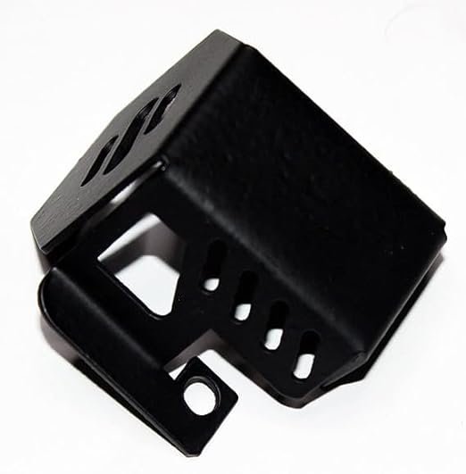 Zombieeast Rear Brake Oil Container Guard Compatible with Classic 350 Reborn (Black)