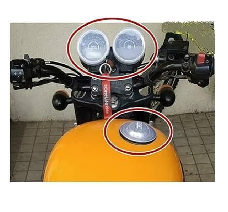 Zombieeast Speedometer Cover Cap For Royal Classic Thunderbird 350, Thunderbird 500, Thunderbird x motorcycle. Protects the speedometer from rusting and scratches. Made from high-quality plastic.